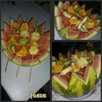 تزیین هندوانه یلدا 94