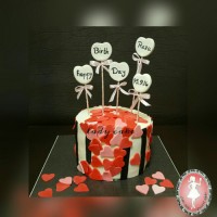 کیک عشقولانه