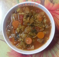 سوپ سیب زمینی به روش چینی