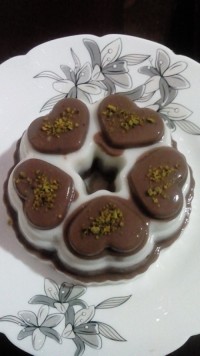 فرنی دو رنگ