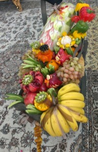 تزئین میوه یلدا