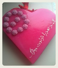 روکش کردن کیک با ژله بستنی
