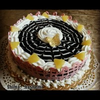 کیک شیفون وانیلی