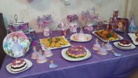 میز شام تولد دخترم