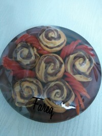 پیراشکی کالباس مدل گل رز