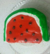 کیک هندوانه ایی