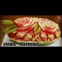 تزیین هندونه یلدایی