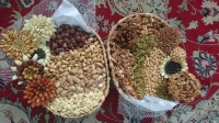 تزیین آجیل های شب یلدا.