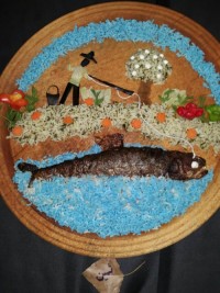 سبزی پلو ماهی