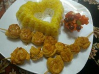 جوجه کباب حلزونی