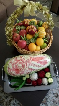 تزیین میوه شب یلدا