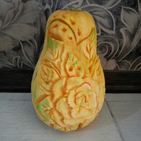 حکاکی روی کدو