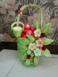 حکاکی روی هندوانه