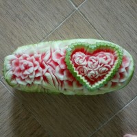 حکاکی روی هندوانه