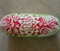 طراحی روی هندوانه