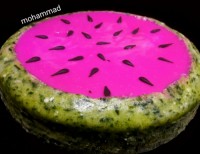 چیز کیک هندوانه شب یلدا