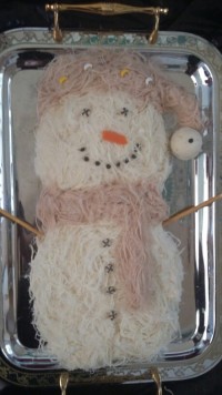 آدم برفی پشمکی من