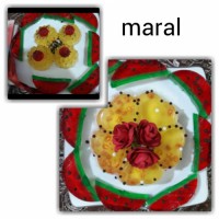 ژله هندوانه در پوست لیمو