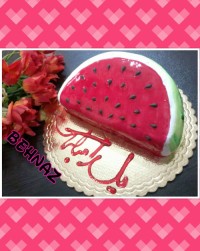 کیک هندوانه سفارش یلدایی