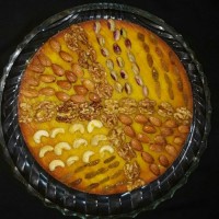 کیک باقلوا آجیلی شب یلدا