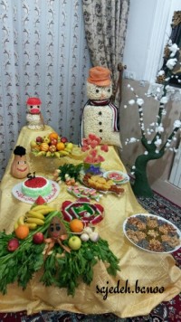 سفره شب یلدا