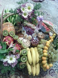 میوه آرایی برای شب یلدا