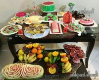 میز شب یلدا