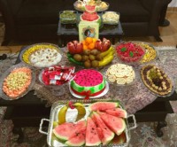 میز یلدای ما