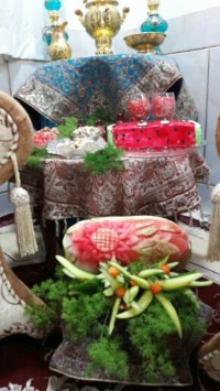 میز یلدای ما