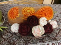 تزیین کدو شب یلدا