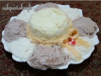 تزئین پشمک یلدا