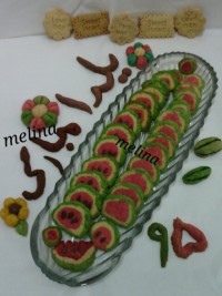 کوکی وانیلی با تزیین رویال آیسینگ