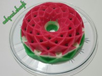 ژله انار سه رنگ