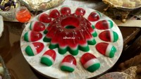 ژله انار سه رنگ