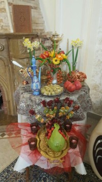 سفره ی شب یلدا