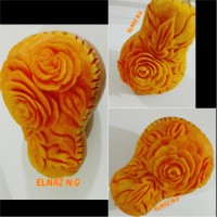 حکاکی روی کدو