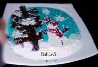 ژله آدم برفی
