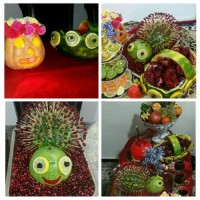 اینم سفره شب یلدای من وهمسری