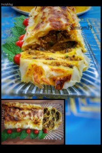 گراتن گوشت و بادمجان