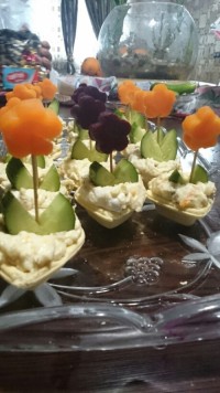 تارت الویه های گل گلی