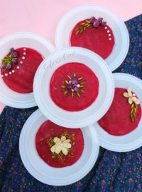 حلوا گل محمدی