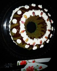 کیک پسته