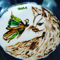 نقاشی روی فرنی