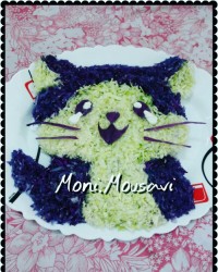 سالاد کلم با سبزیجات