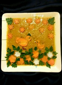 سوپ مرغ مخصوص (هندی)