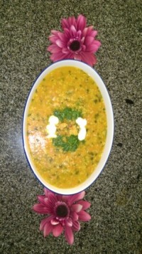 سوپ سبزیجات .جای همه ی دوستای پاپیونی خالی . تقدیم به نگاه های مهربونتون .