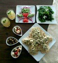 اسپاگتی با مرغ وسس آلفردو