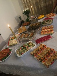 میز غذای تولد