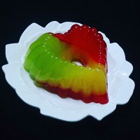 ژله ی رنگین کمان مورب ????