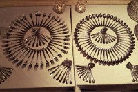 دیزاین قاشق و چنگال دسر